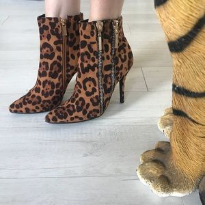 Shoes- stiletto heeled ankle boots